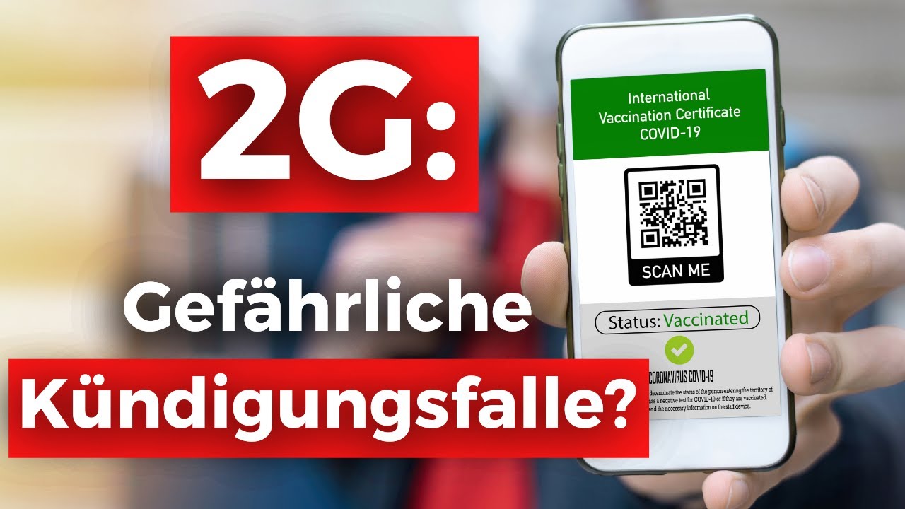 2G am Arbeitsplatz - Konsequenzen für ungeimpfte Arbeitnehmer