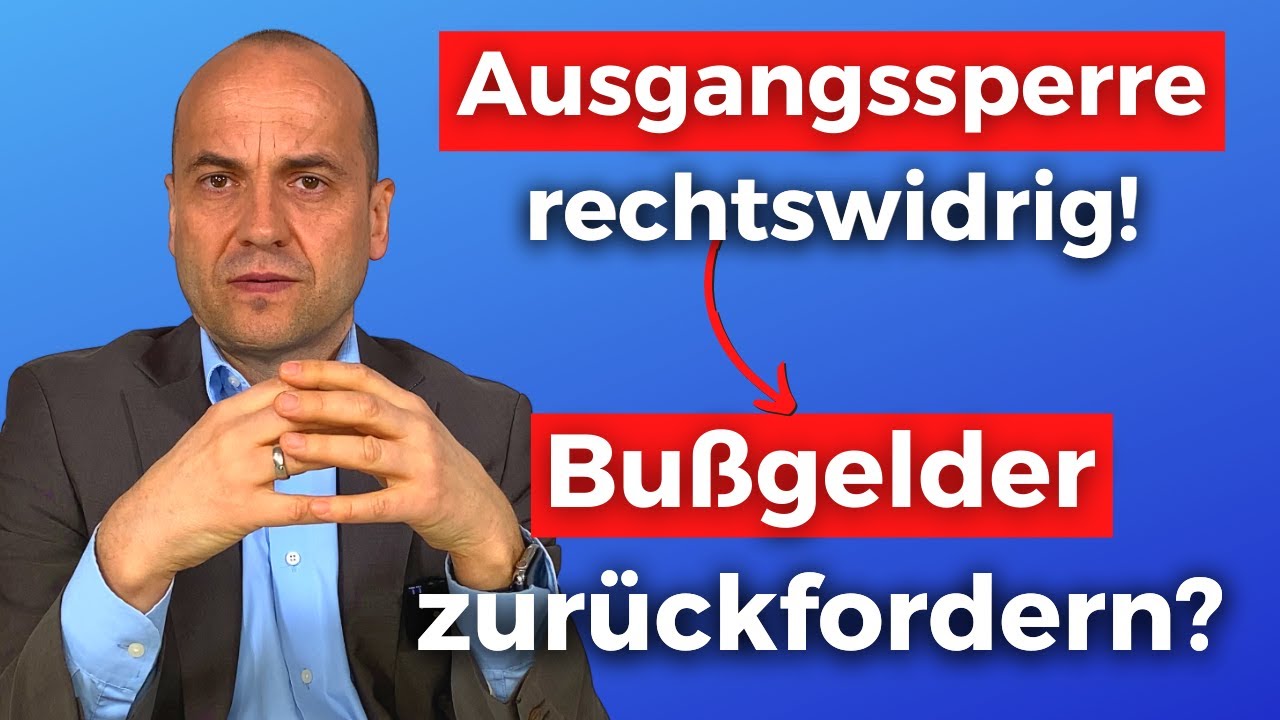 Ausgangssperren rechtswidrig – Was passiert mit den Bußgeldern?