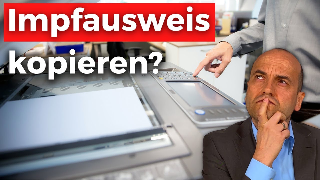 3G - Darf der Arbeitgeber den Impfausweis kopieren?