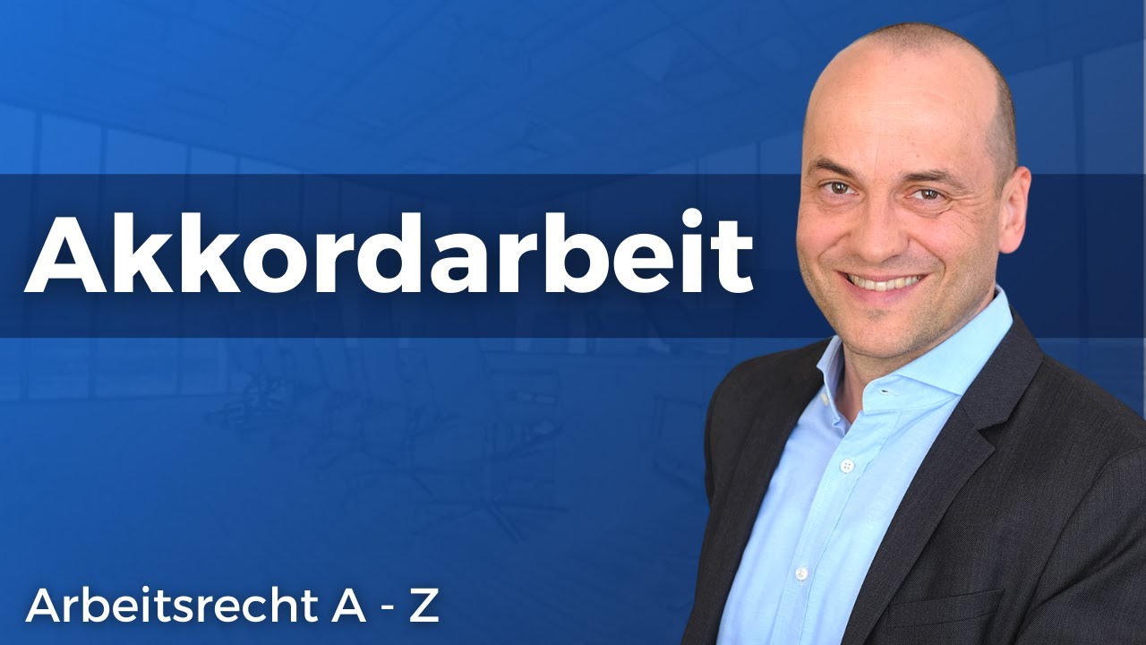 Akkordarbeit