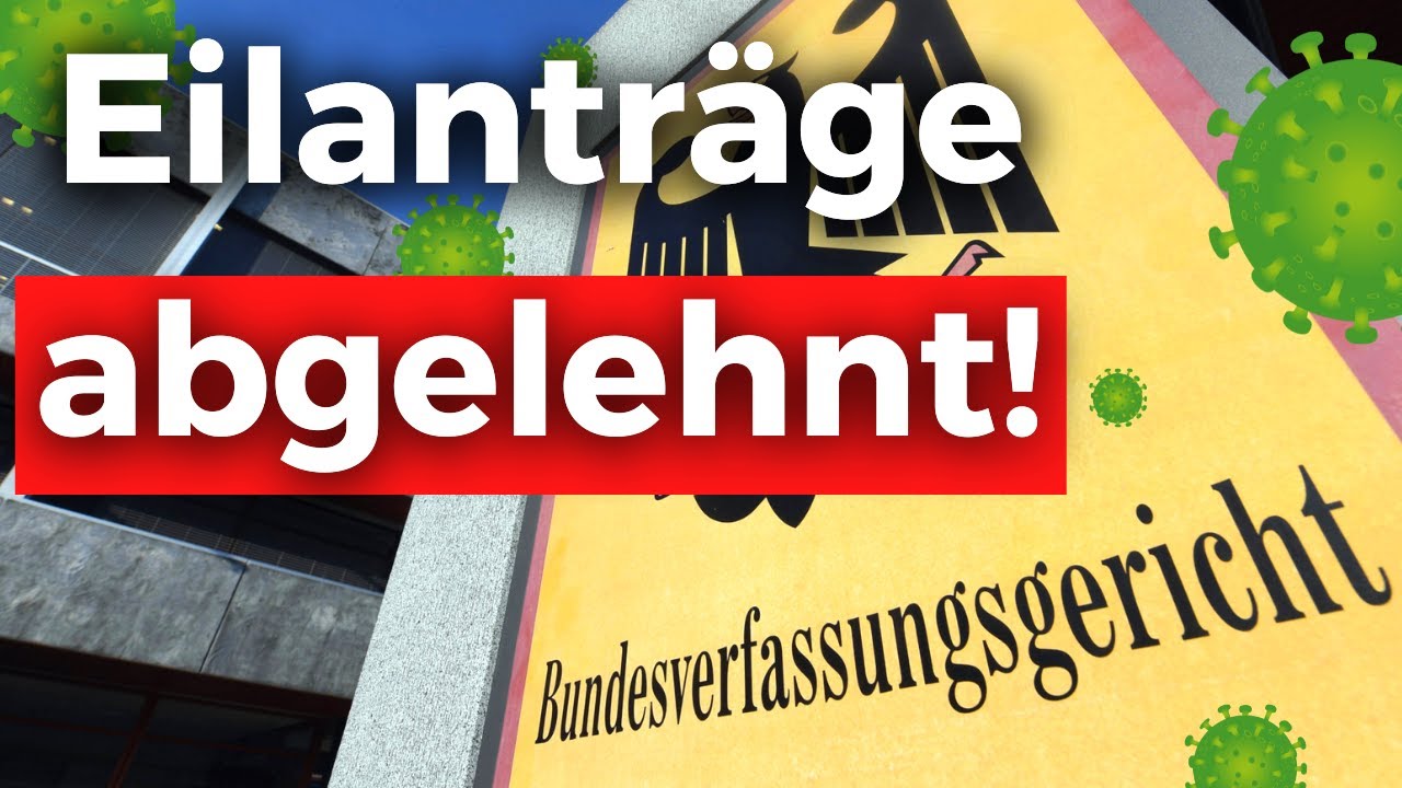 Impfpflicht-Verfassungsgericht lehnt Eilanträge ab! Und nun?