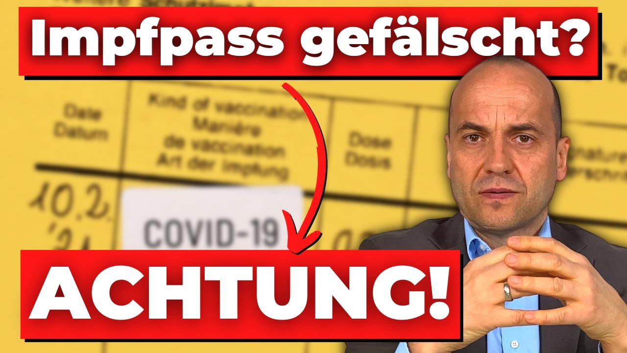 Impfpassfälschung- Vermeide diese FEHLER! (MEGAGEFÄHRLICH!)