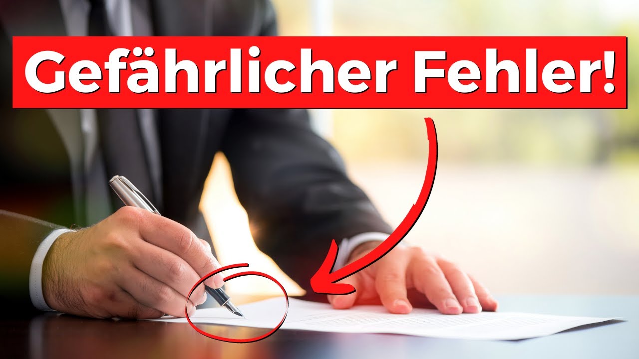 Aufhebungsvertrag unterschreiben? Vermeide teuersten Fehler!