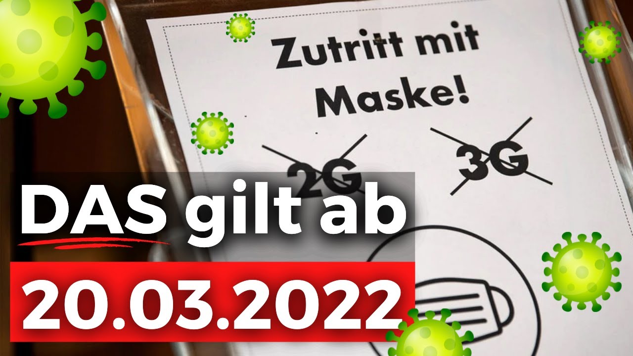 Coronamaßnahmen ab dem 20.03. - Was gilt? (+Tipps)