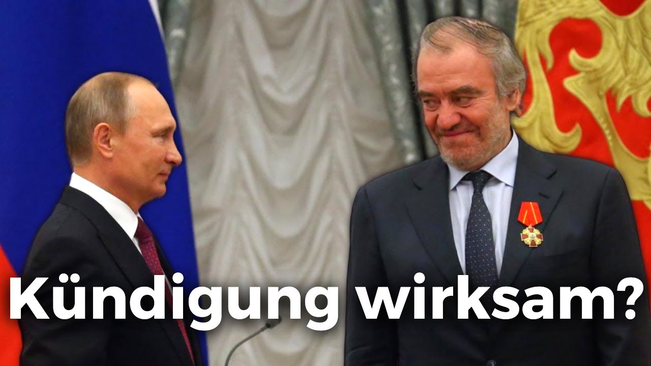 Kündigung von Dirigent Gergiev weil er Russe ist? Geht das?