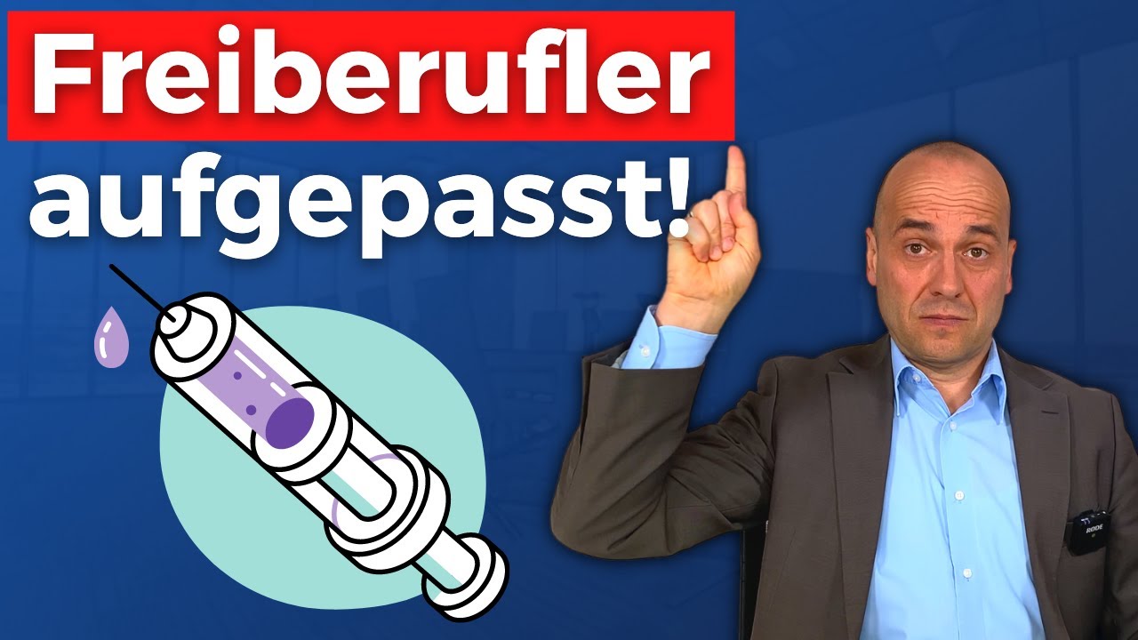 Einrichtungsbezogene Impfpflicht - Tipps für Freiberufler!