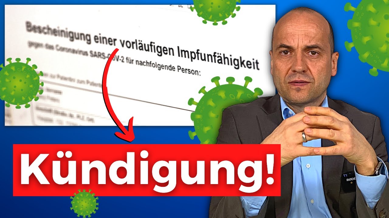 Internet-Impfunfähigkeitsbescheinigung vor Gericht - Bericht