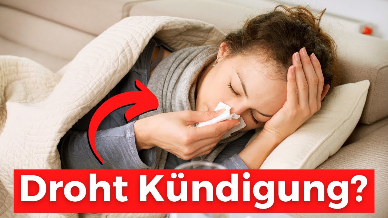 Kündigung wegen Krankheit verhindern - DAS musst du tun!