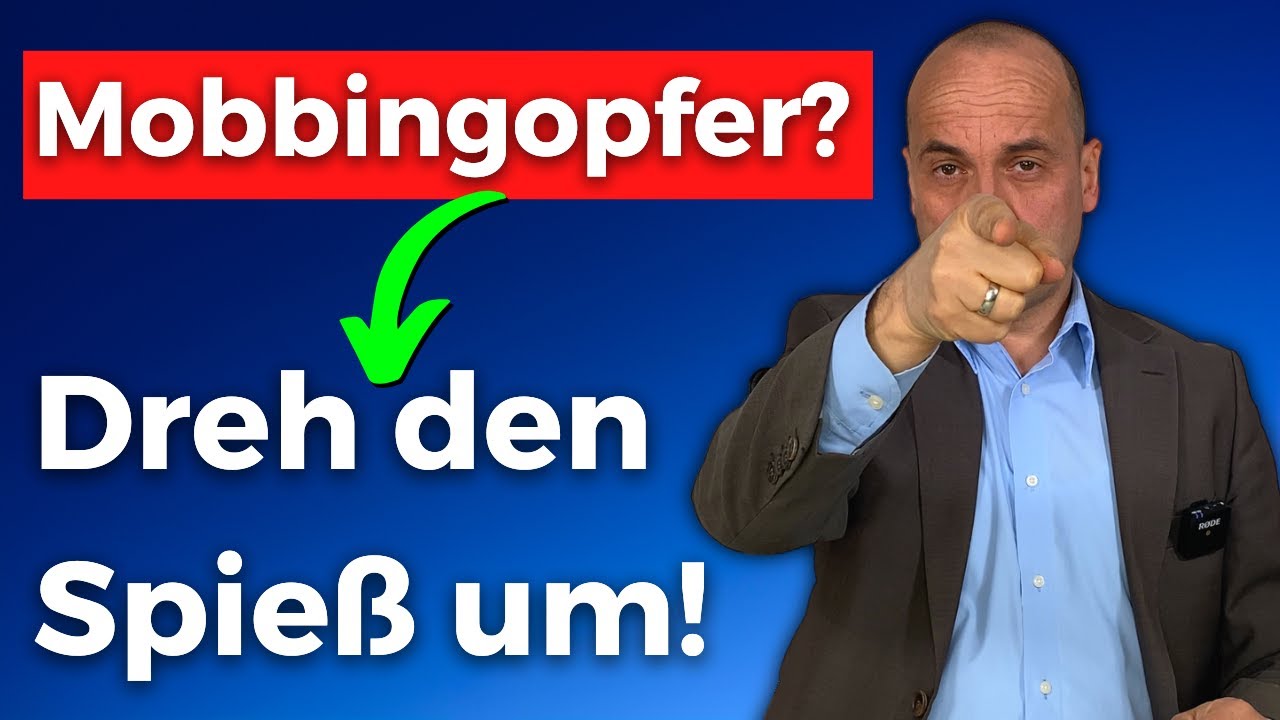 Arbeitgeber mobbt: SO reagierst du richtig (Einfacher Trick)