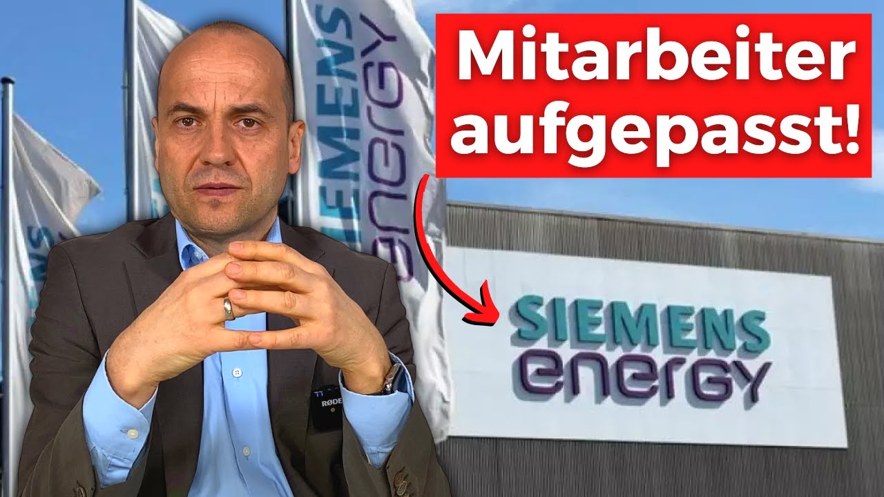 Jobabbau bei Siemens Energy - DAS musst du beachten!