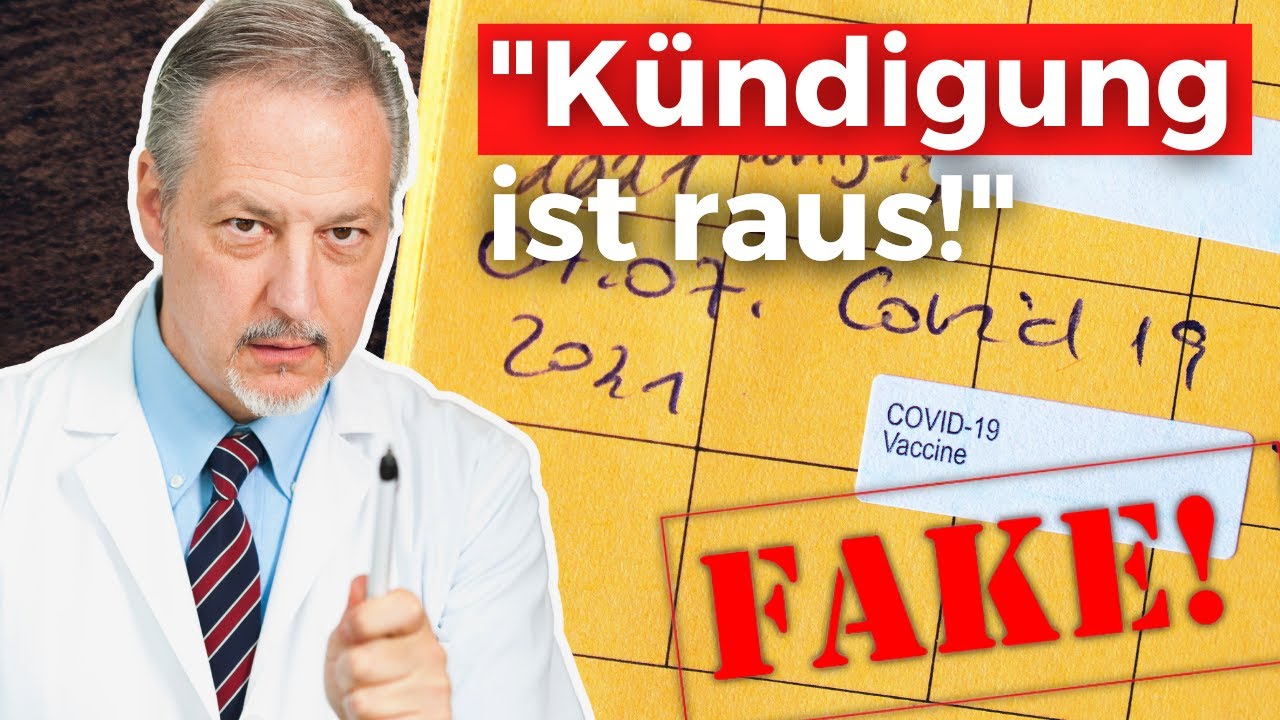 Kündigung einer Ärztin wegen Impfpassfälschung