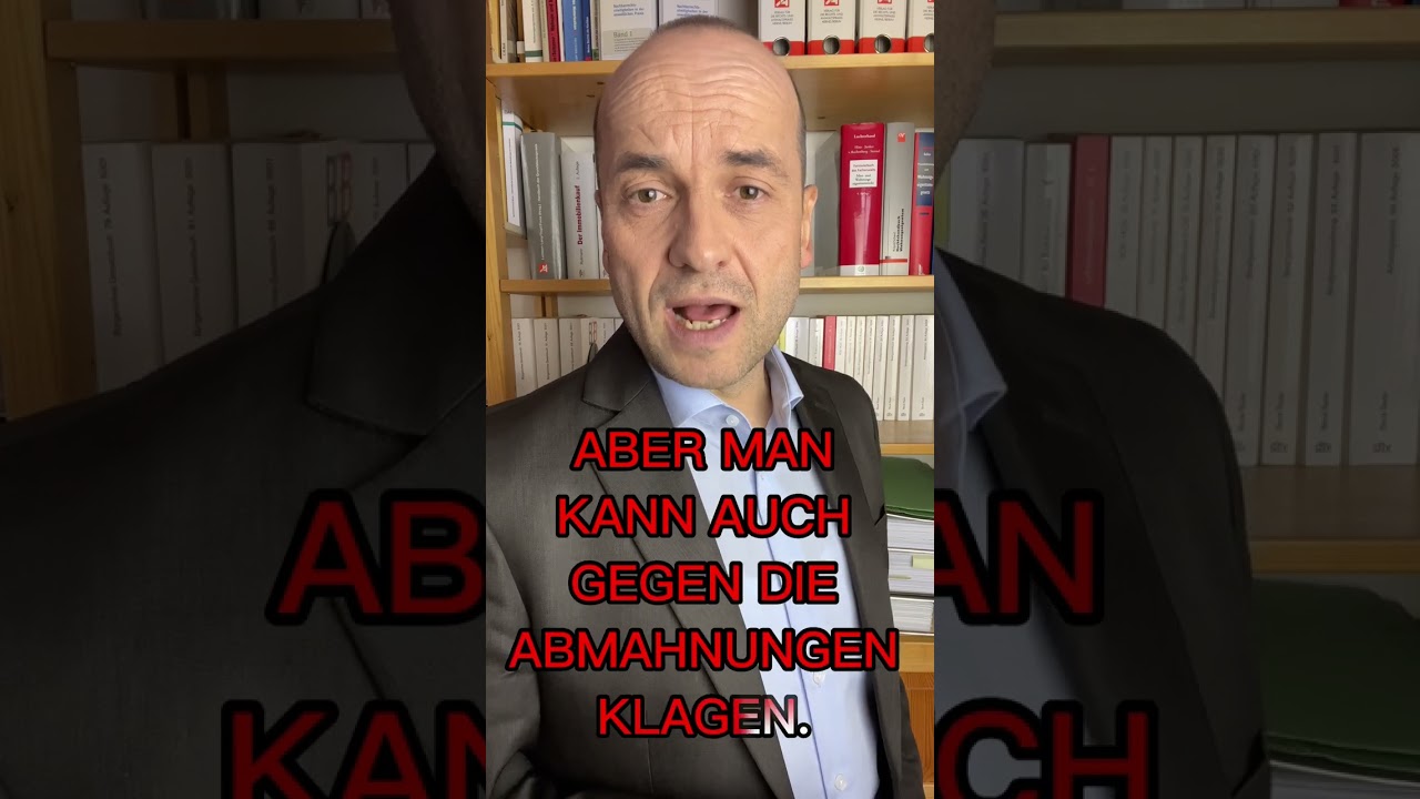 Gegen Abmahnung klagen?