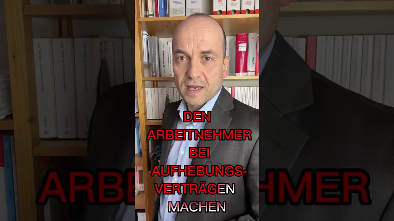 Der größte Fehler bei Aufhebungsverträgen