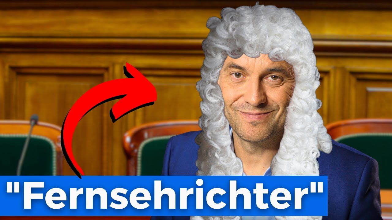 Fernsehanwalt, warum bist du nicht Richter geworden?