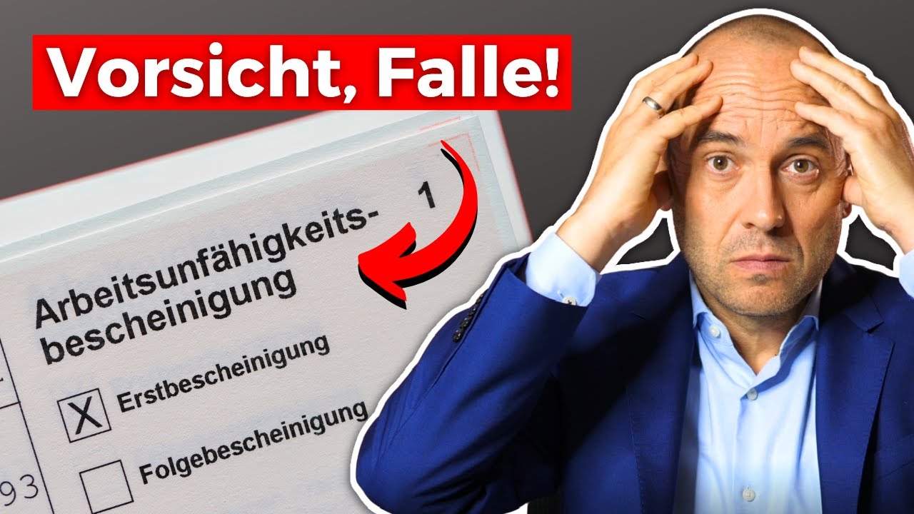 Krankenschein - Gefährliche Falle für korrekte Arbeitnehmer