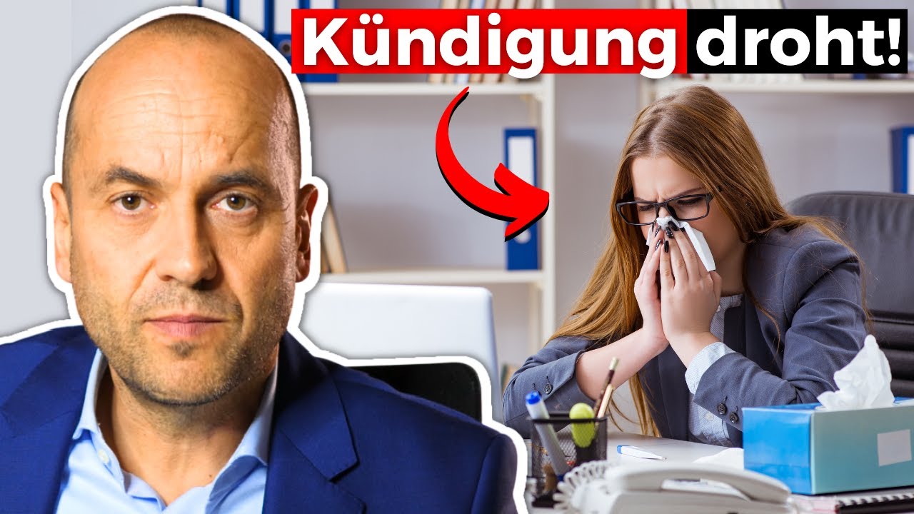 Arbeit trotz Krankschreibung - Kündigungsgefahr!