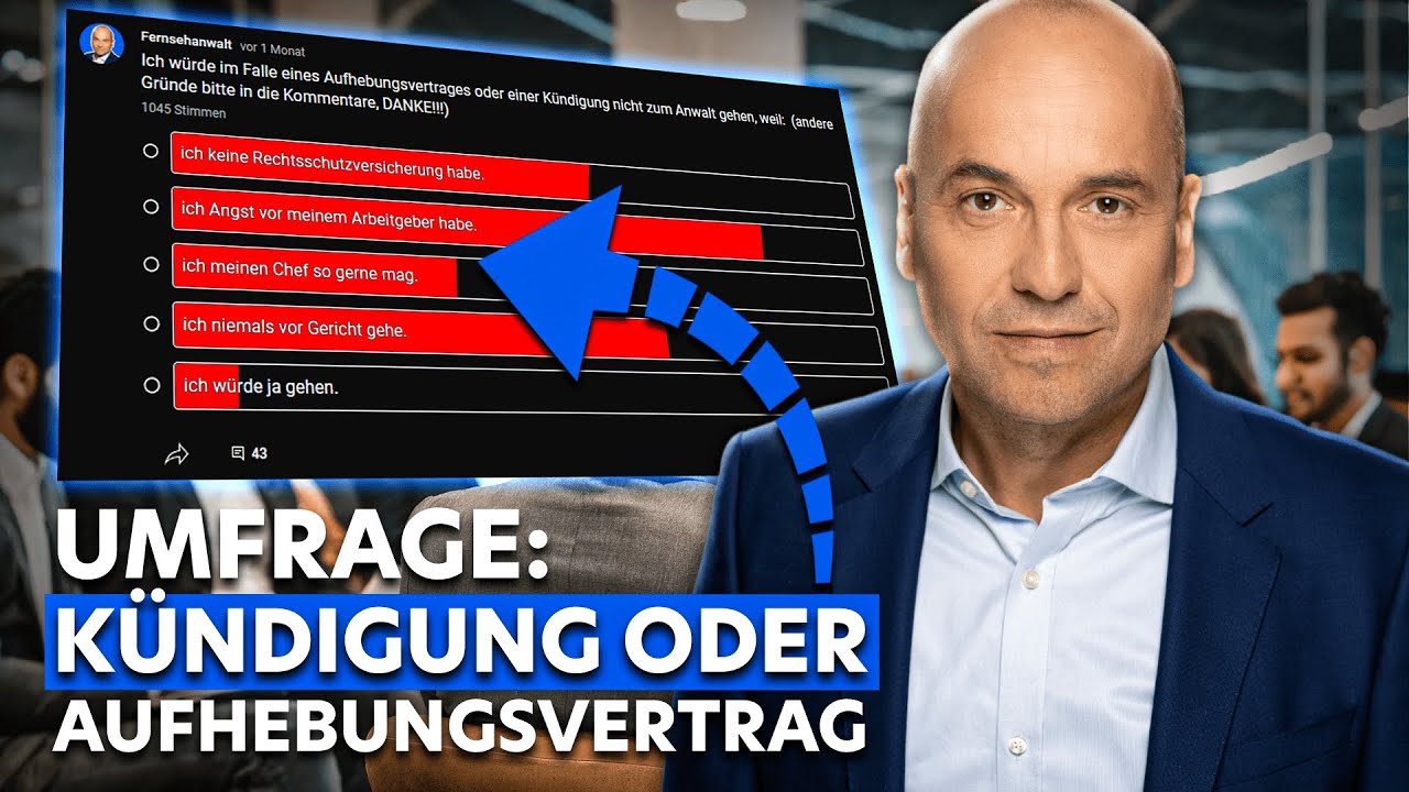 Kündigung oder Aufhebungsvertrag: DAS würdet ihr tun (krass)