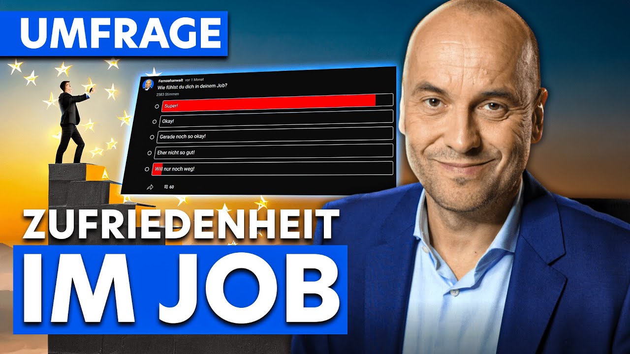 Eure Zufriedenheit im Job: krasse Überraschung