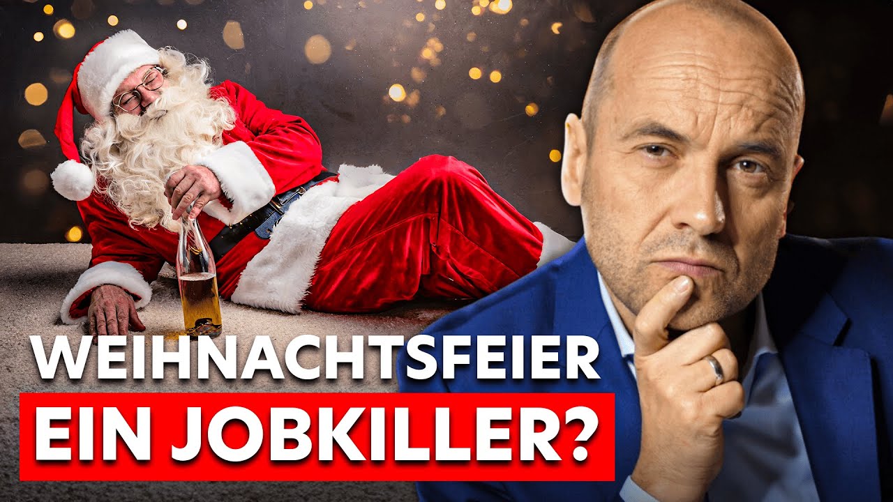 Weihnachtsfeier: Mache DIESEN Fehler nicht!