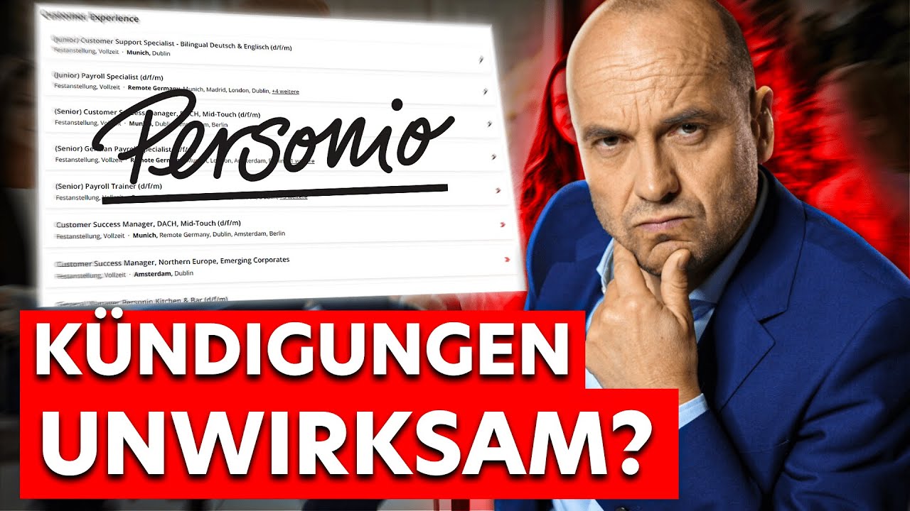 Personio Kündigungen: offensichtlich unwirksam? (+TIPPS)