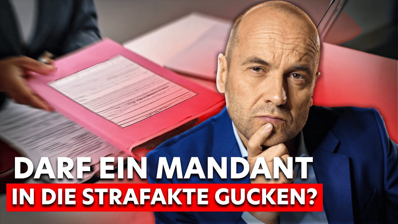 Darf ein Mandant in die Strafakte gucken? (Überraschung)