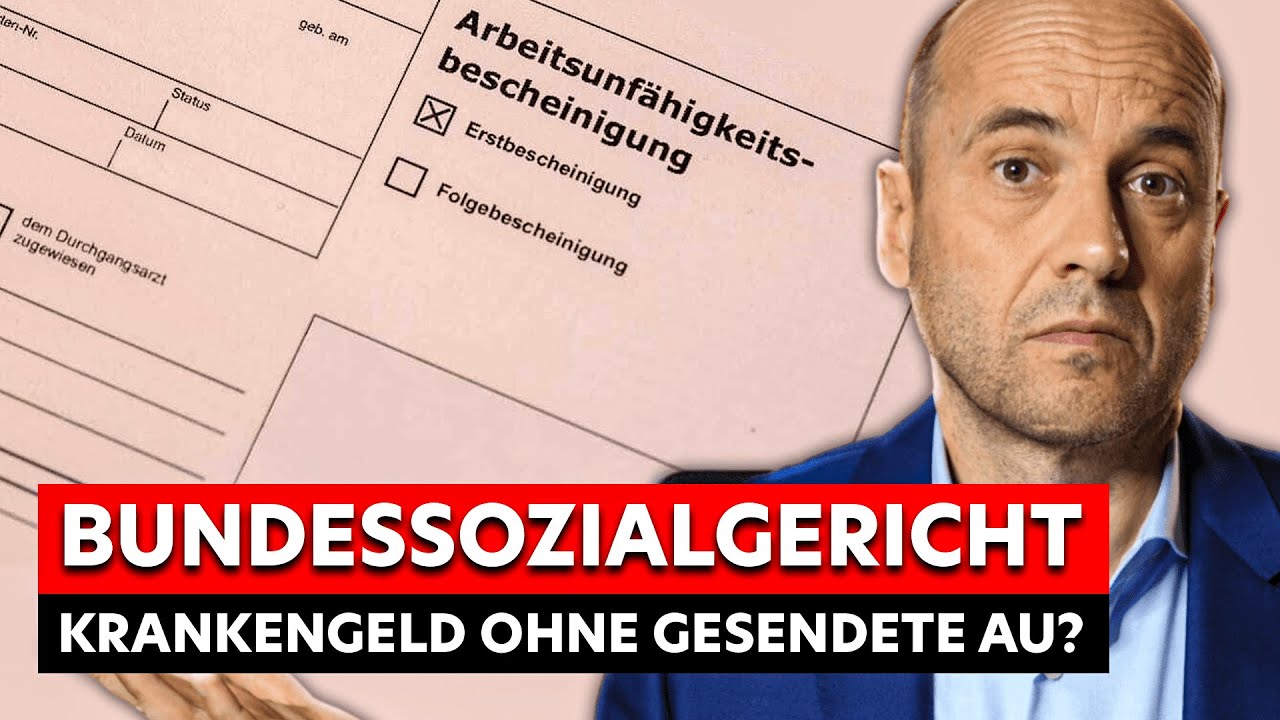 Arzt sendet elektronische AU nicht: KEIN Krankengeld?