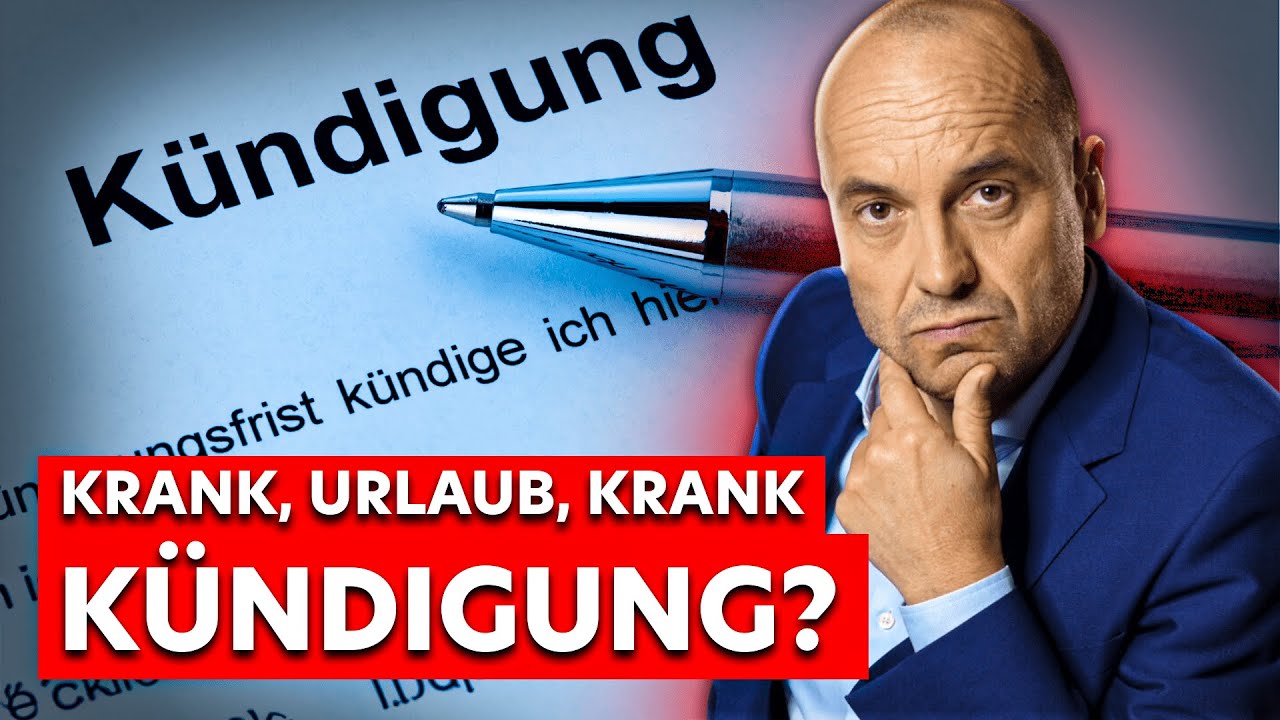 Krank, Urlaub, wieder krank: Kündigung?