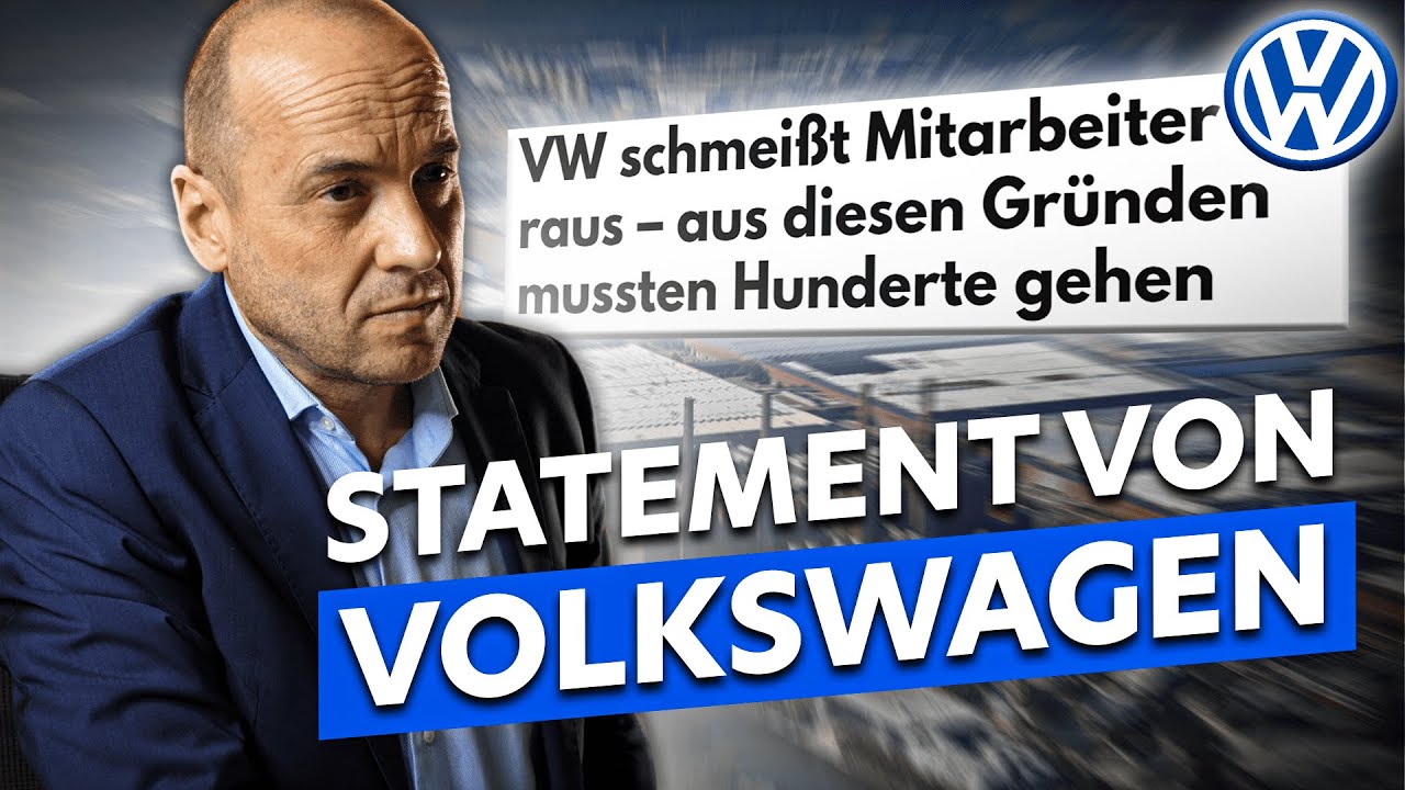 Volkswagen bezieht öffentlich Stellung zu Entlassungen!