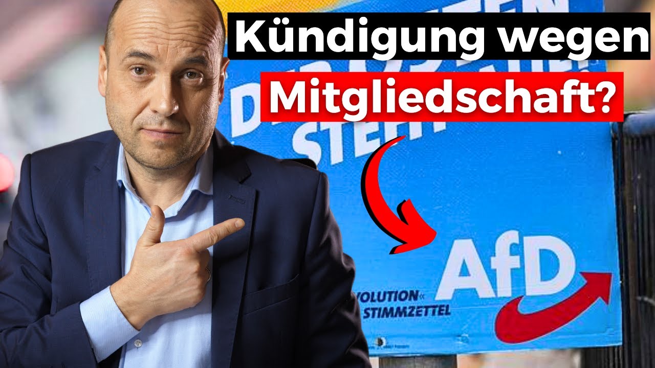 AfD - Einstufung: Kündigungsgrund für Mitglieder + Wähler?