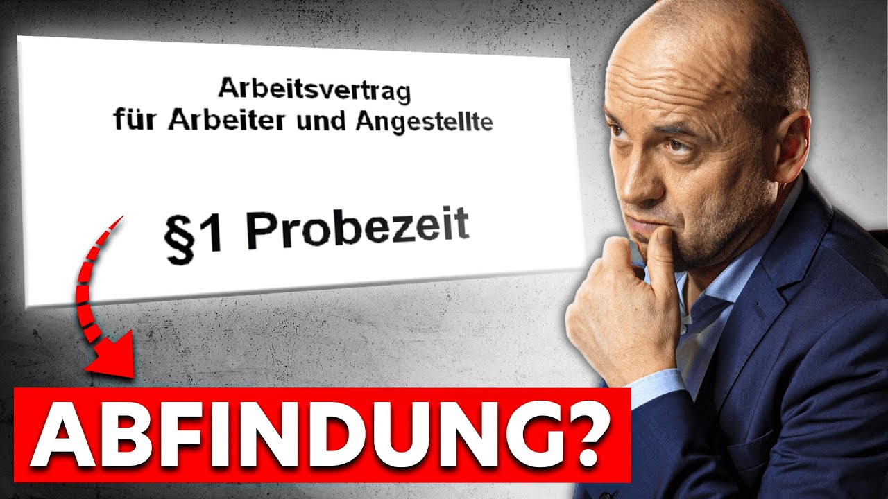 Kündigung in der Probezeit: Chancen auf Abfindung?