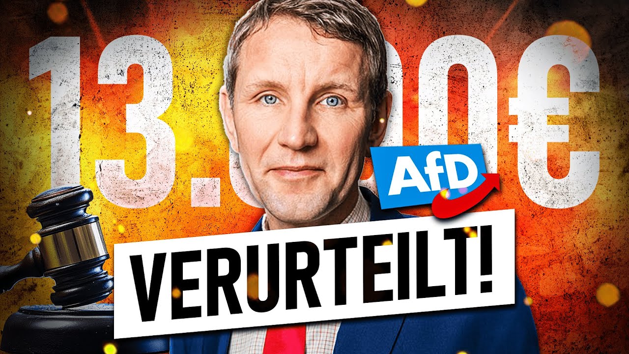 AfD-Politiker Björn Höcke verurteilt!