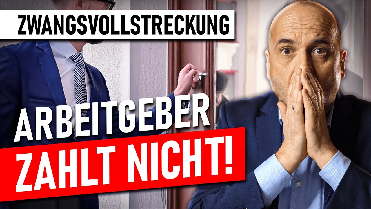 Arbeitgeber zahlt nicht: Zwangsvollstreckung!