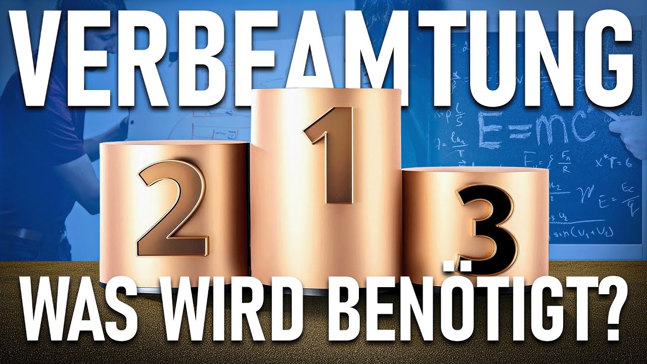 Top 3: Was wird für eine Verbeamtung benötigt?