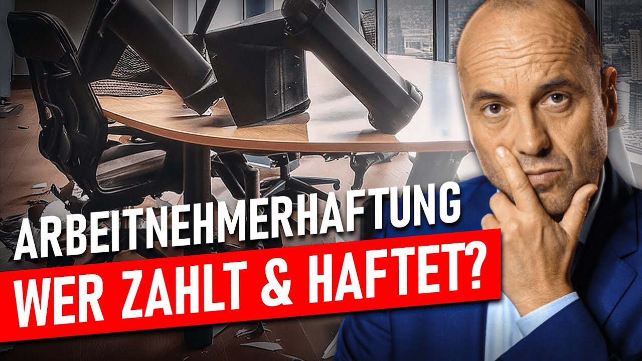 Arbeitnehmerhaftung: Wer zahlt bei Schaden auf der Arbeit?