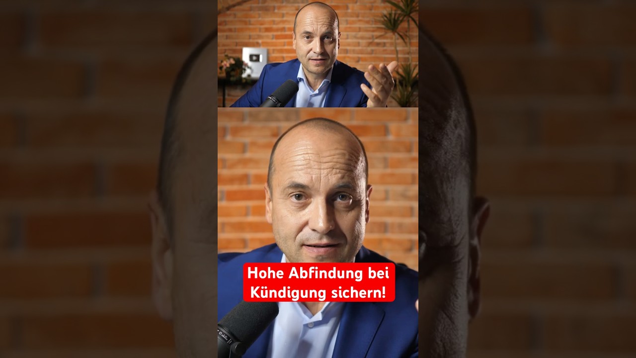 Hohe Abfindung bei Kündigung sichern!