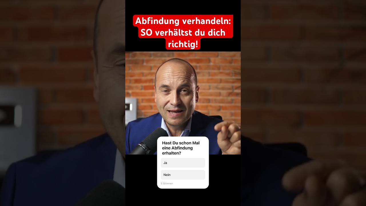 Abfindung verhandeln: SO verhältst du dich richtig!