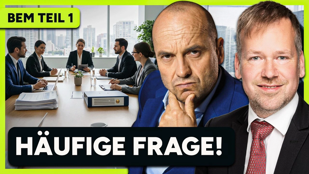 Wann mit Anwalt zum BEM & wann ohne? | Mandantenvideo (mit RA Jaschen)