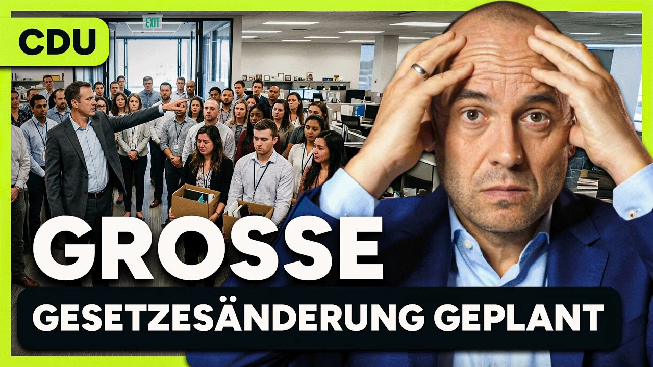 Regierung (CDU) will Kündigungsschutz abschaffen!