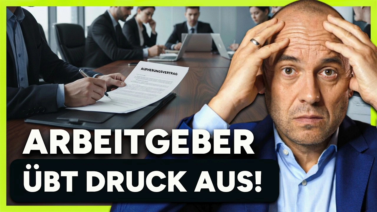 Aufhebungsvertrag auf Massenveranstaltung unterzeichnen? (Betriebsversammlung)